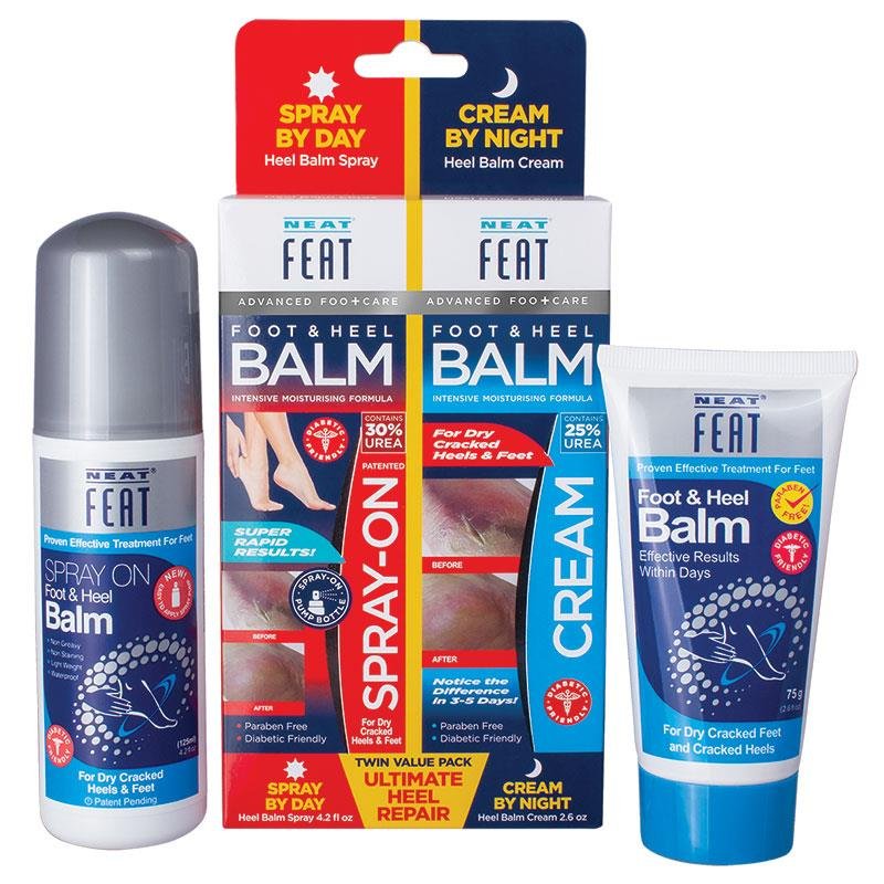 Neat Feat Ultimate Heel Repair Day & Night Duo Pack
