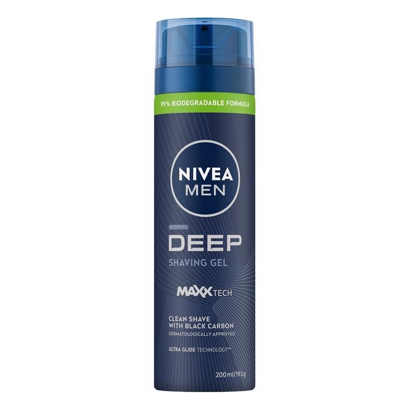 NIVEA for Men Deep Shave Gel 200ml
