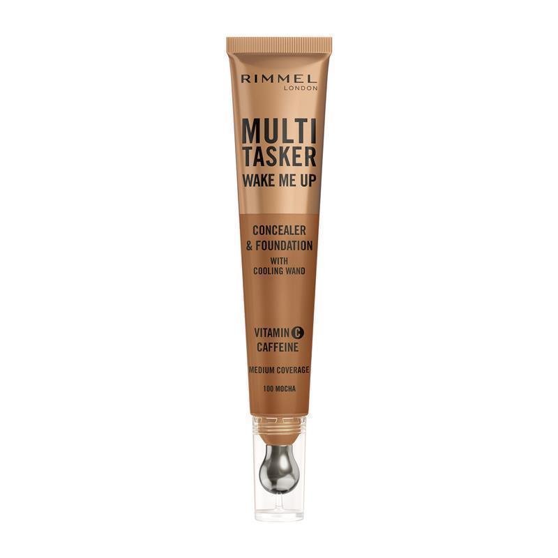Rimmel Multi Tasker Wake Me Up Concealer & Foundation 100 Mocha