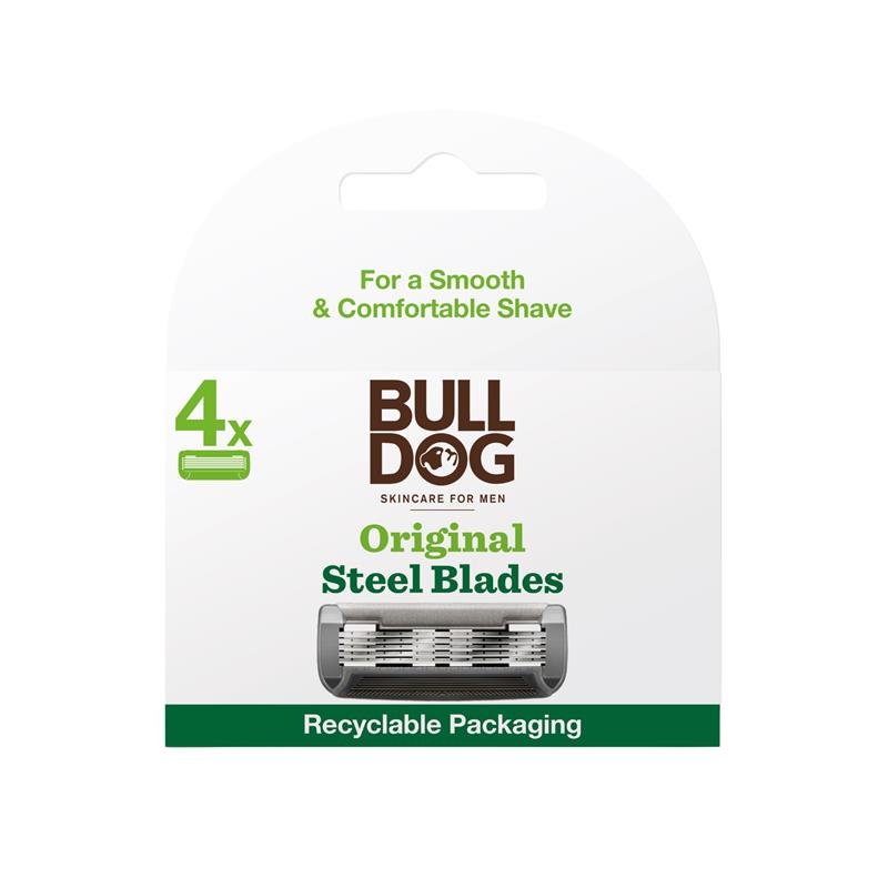 Bulldog Original Steel Blades 4 Pack