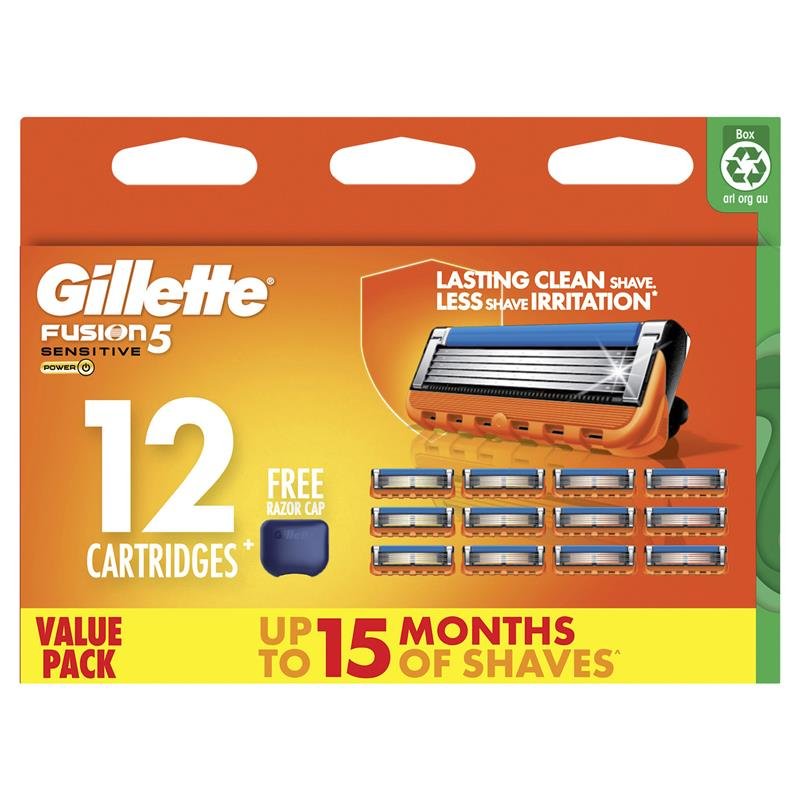 Gillette Fusion Power Blades 12pk