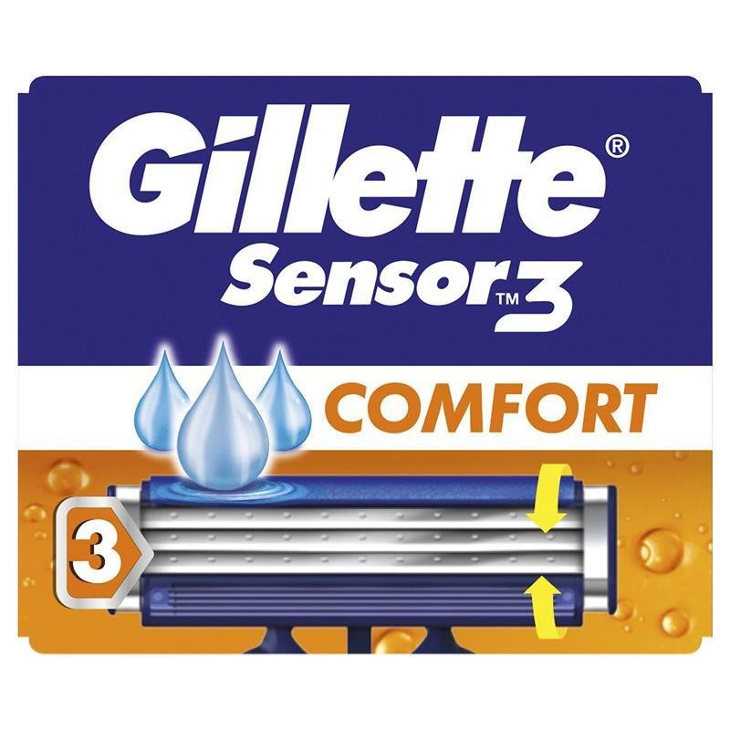 Gillette Sensor 3 Disposables Male 8 Pack