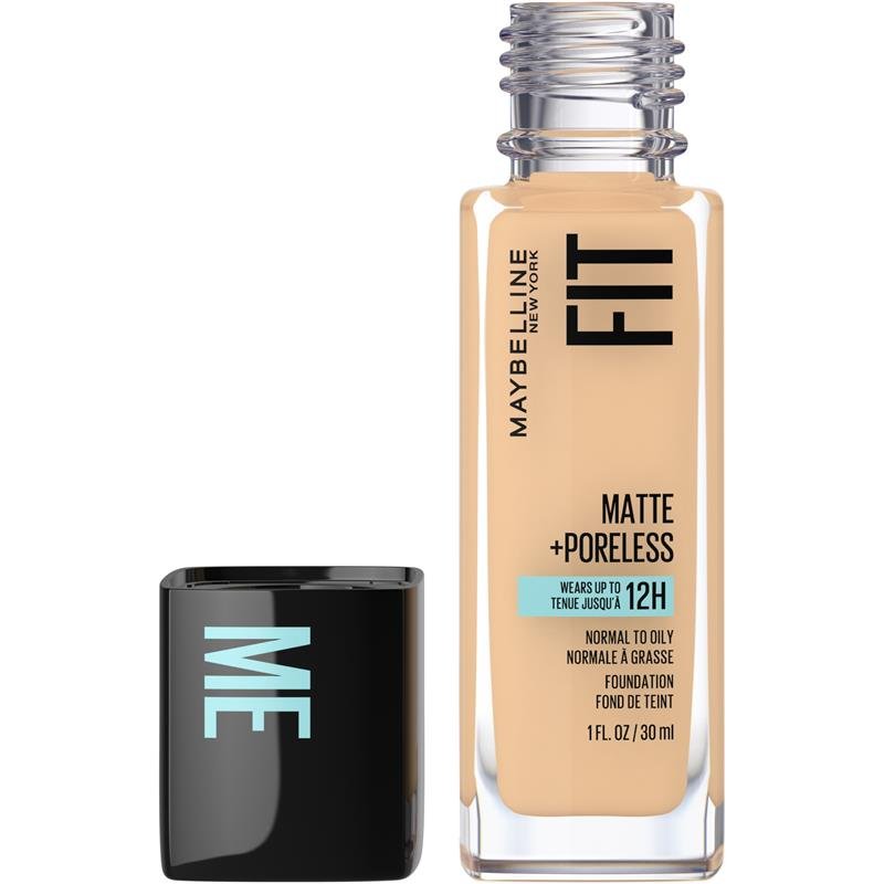 Maybelline Fit Me Matte & Poreless Mattifying Liquid Foundation - Warm Nude 128
