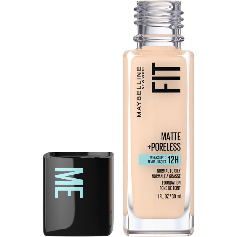 Maybelline Fit Me Matte & Poreless Mattifying Liquid Foundation - Natural Ivory 112