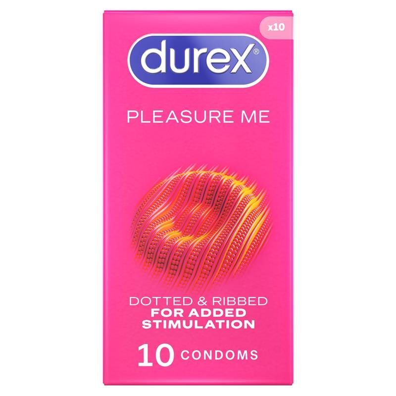 Durex Pleasure Me Condoms 10 Pack