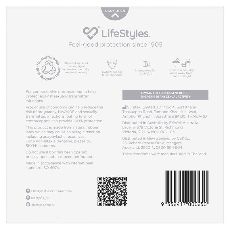 LifeStyles Zero Condoms 40 Pack