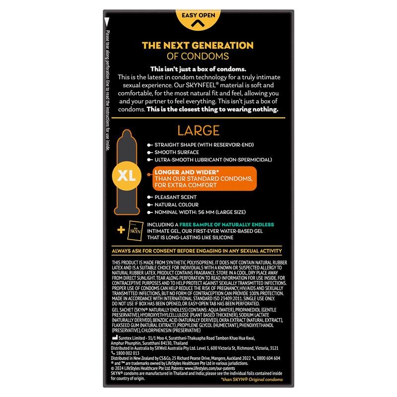 SKYN Large Condom 10 Pack