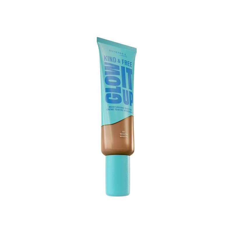 Rimmel Kind & Free Glow It Up Moisturising Skin Tint 501 Noisette