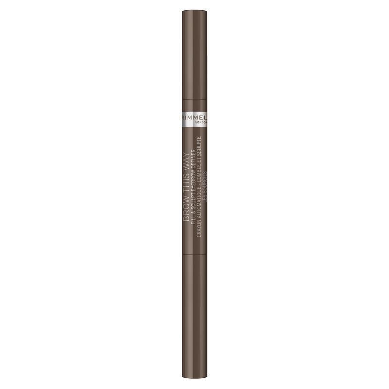 Rimmel Brow This Way 2in1 Fix & Sculpt Medium Brown