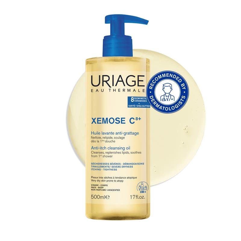 Uriage Eau Thermale Huile Lavante Cleansing Soothing Oil 500ml