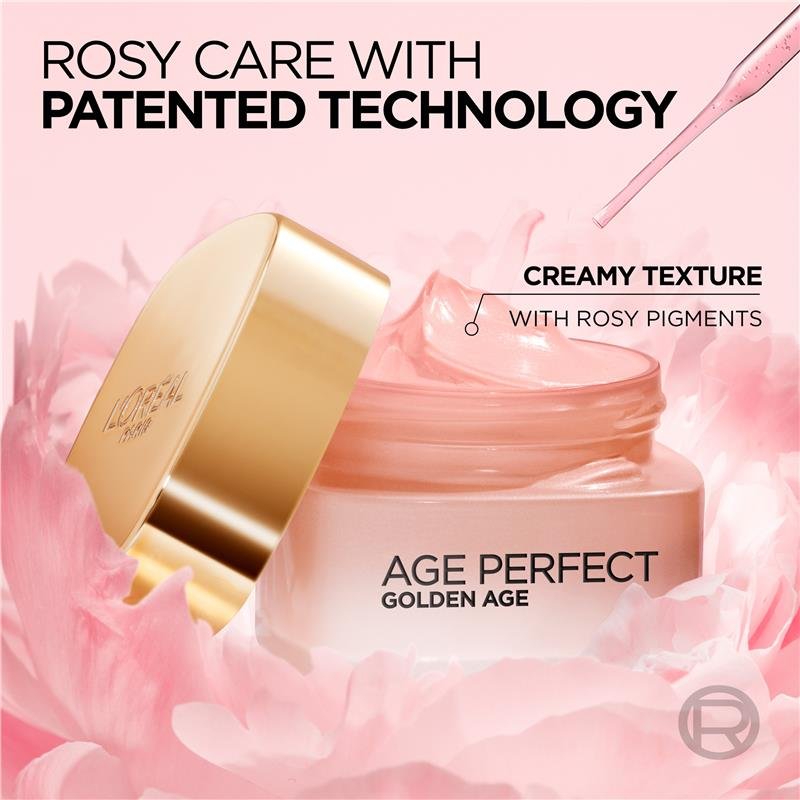 L'Oreal Paris Golden Age Rosy Re-Densifying Day Cream 50ml