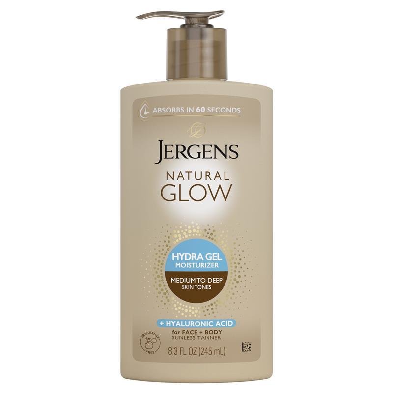Jergens Natural Glow Hydra Gel Medium to Dark 245ml