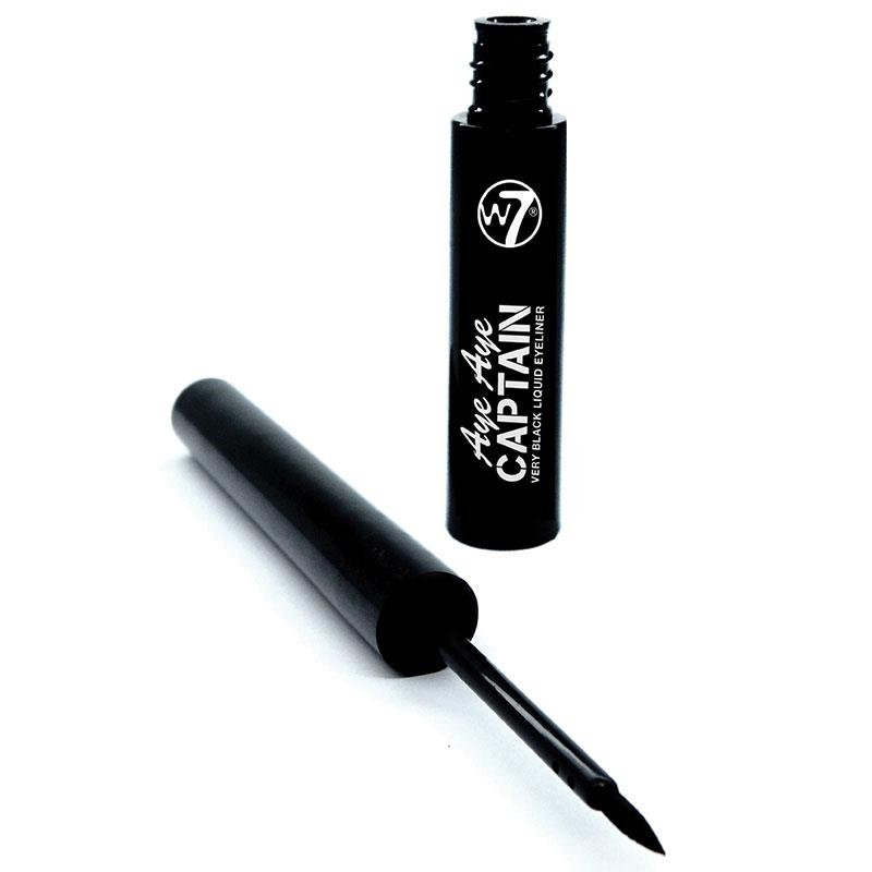 W7 Aye Aye Captain Liquid Eyeliner Very Black