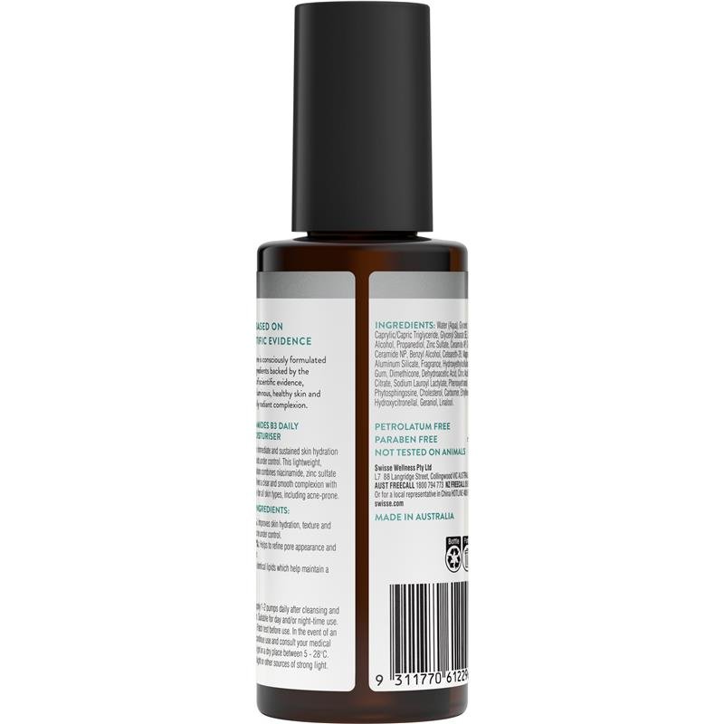 Swisse Skincare Ceramides B3 Daily Balance Moisturiser 120ml
