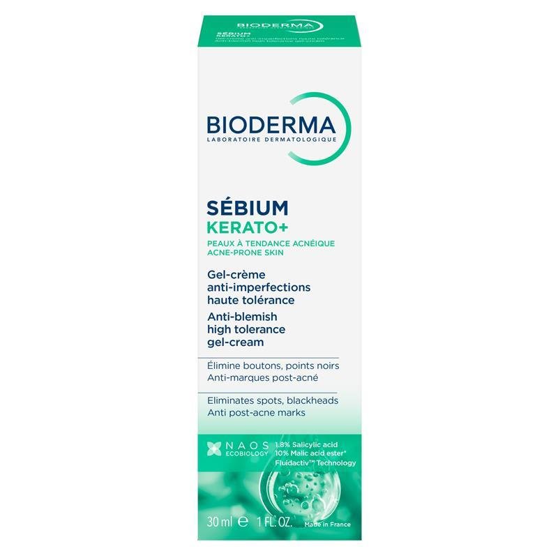 Bioderma Sebium Kerato Nonirritating Acne Cream Moisturiser suitable For Acne Prone Skin 30ml