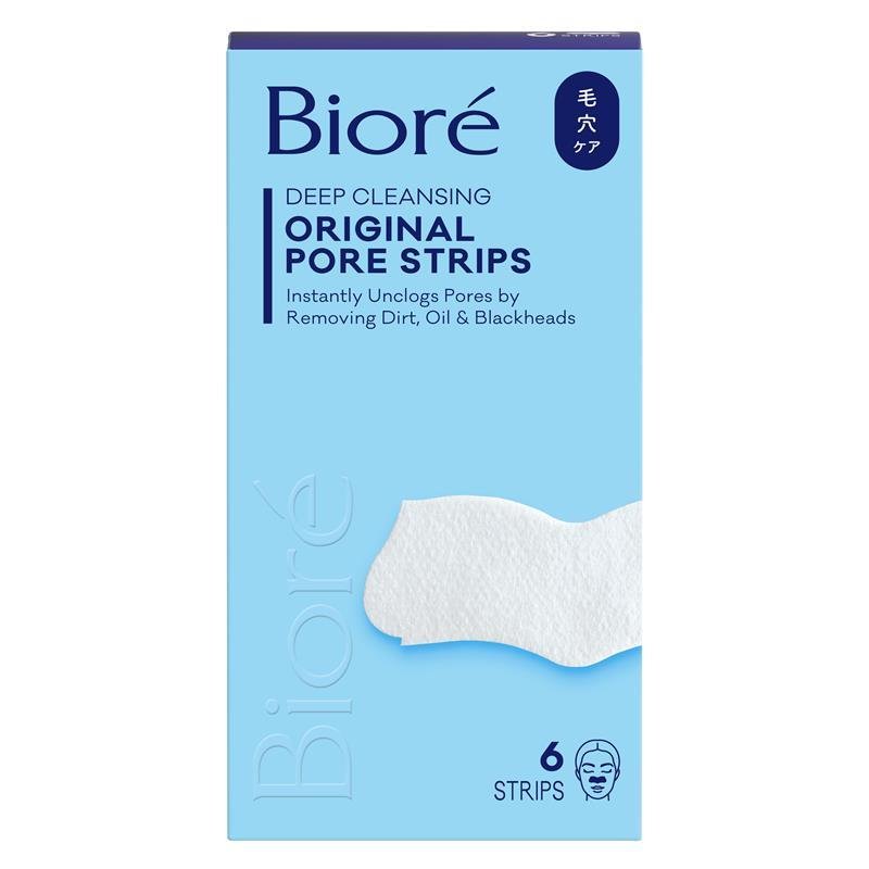 Biore Deep Cleansing Pore Strips 6 Original