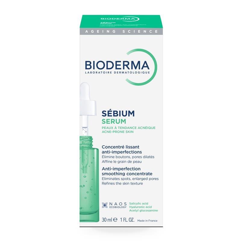 Bioderma Sebium Anti Imperfection Smoothing Concentrate Serum for Acne Prone Skin 30ml