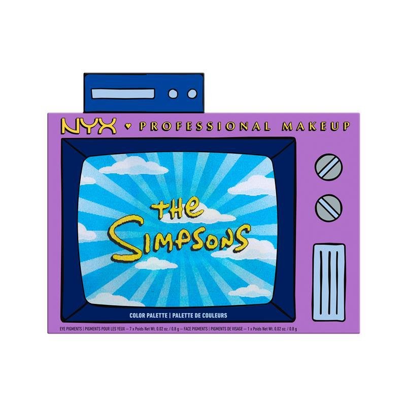 NYX Simpsons Palette 01