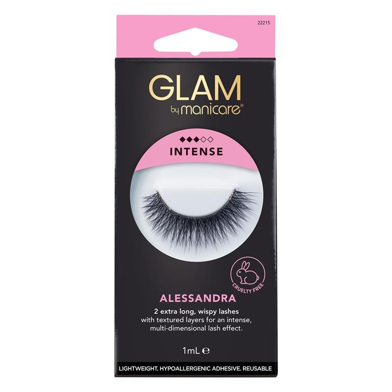 Glam By Manicare Alessandra Lashes Intense