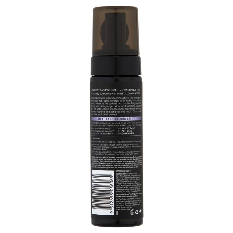 Le Tan Gold Dark Violet 200ml