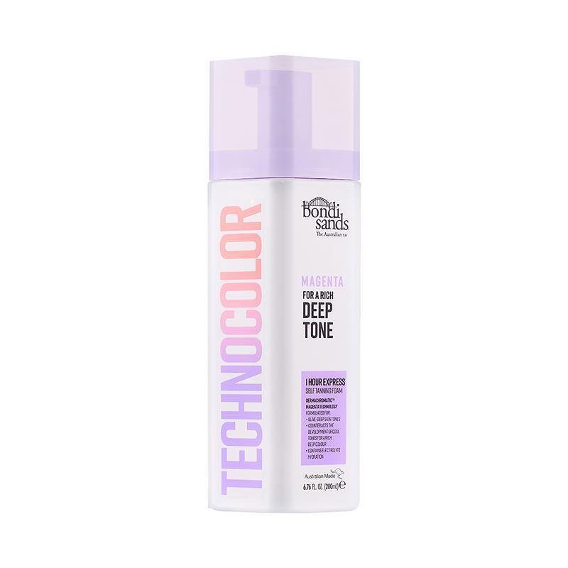 Bondi Sands Technocolor 1 Hour Express Self Tanning Foam Magenta 200ml