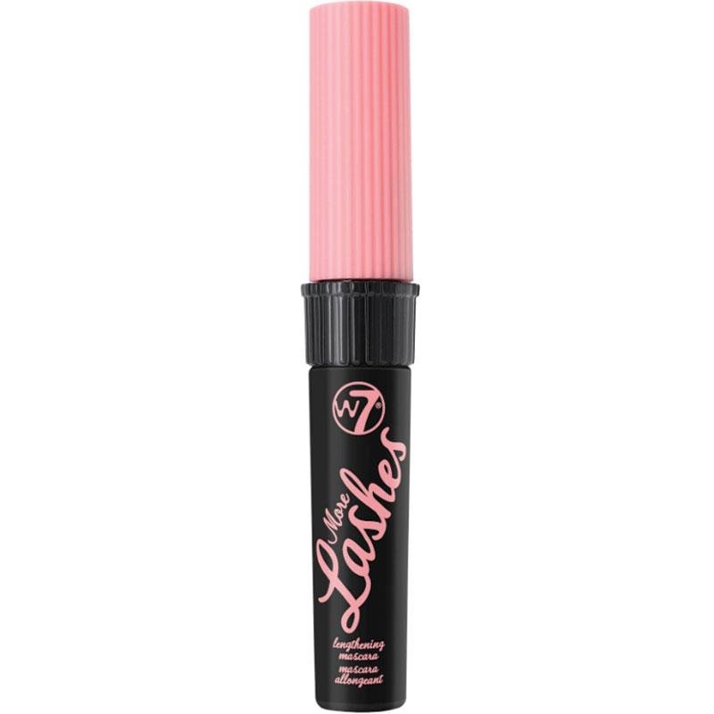W7 More Lashes Lengthening Mascara Blackest Black