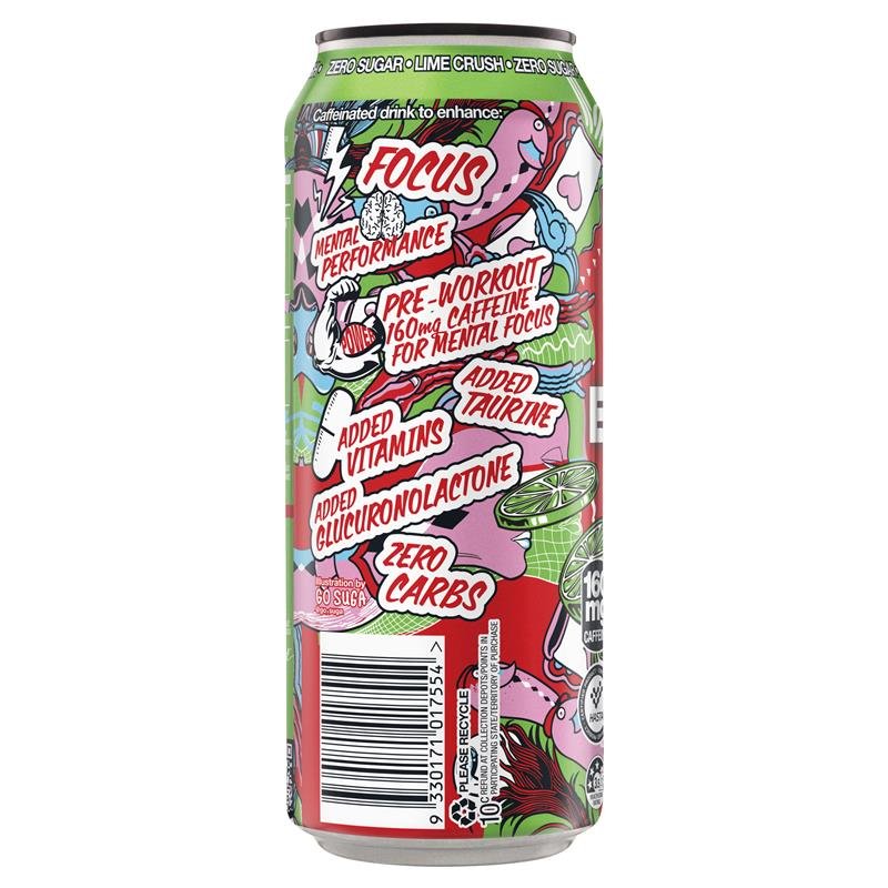 BSc Energy Drink Lime Crush 500ml