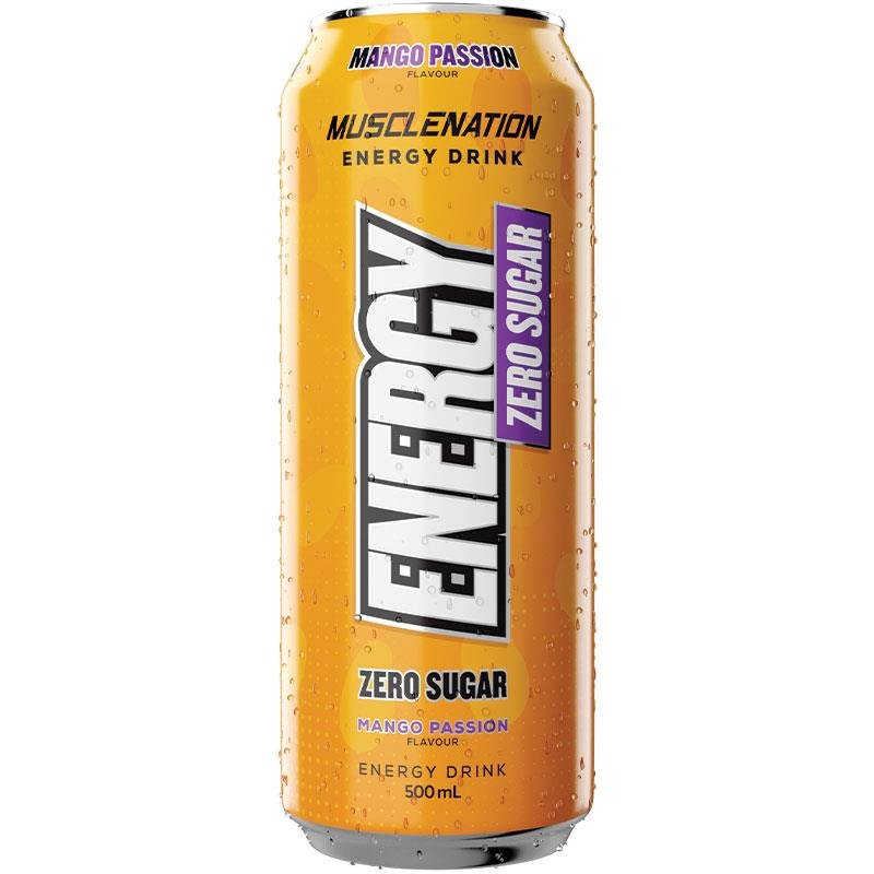 Muscle Nation Energy Drink Mango Passion 500ml