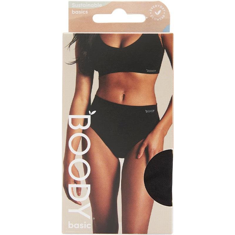 Boody Full Briefs Black Medium