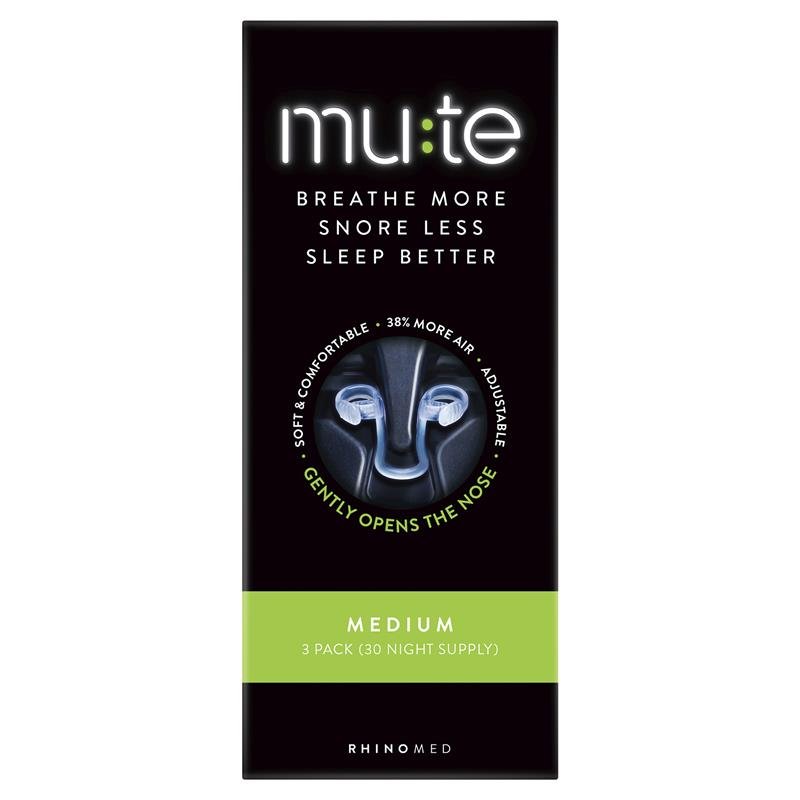 Mute Snoring Relief Medium Pack