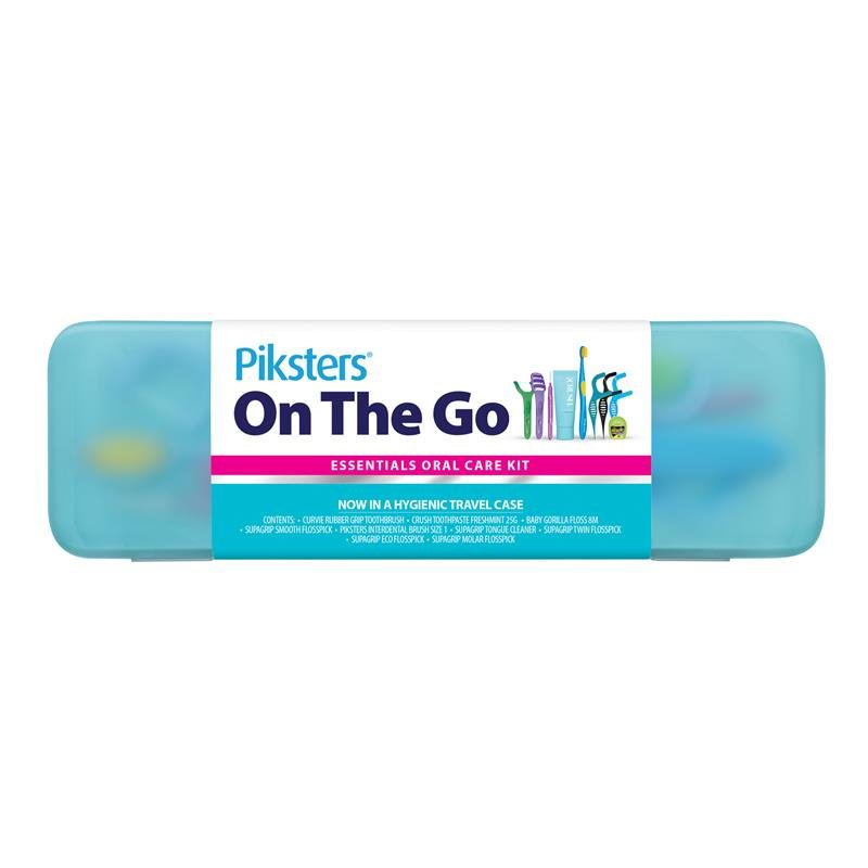 Piksters On The Go Essentials Oral Care Kit
