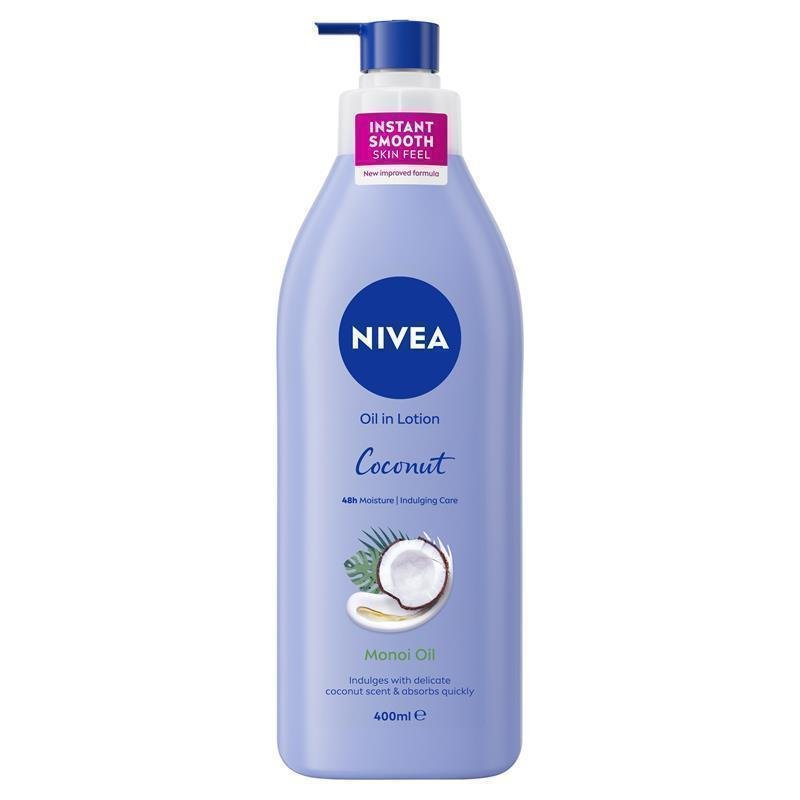 NIVEA妮维雅 Oil In Lotion 椰子与莫诺伊油身体乳 400ml