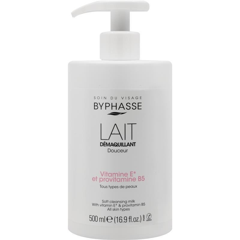 Byphasse Soft Cleansing Milk Face And Eye 500ml