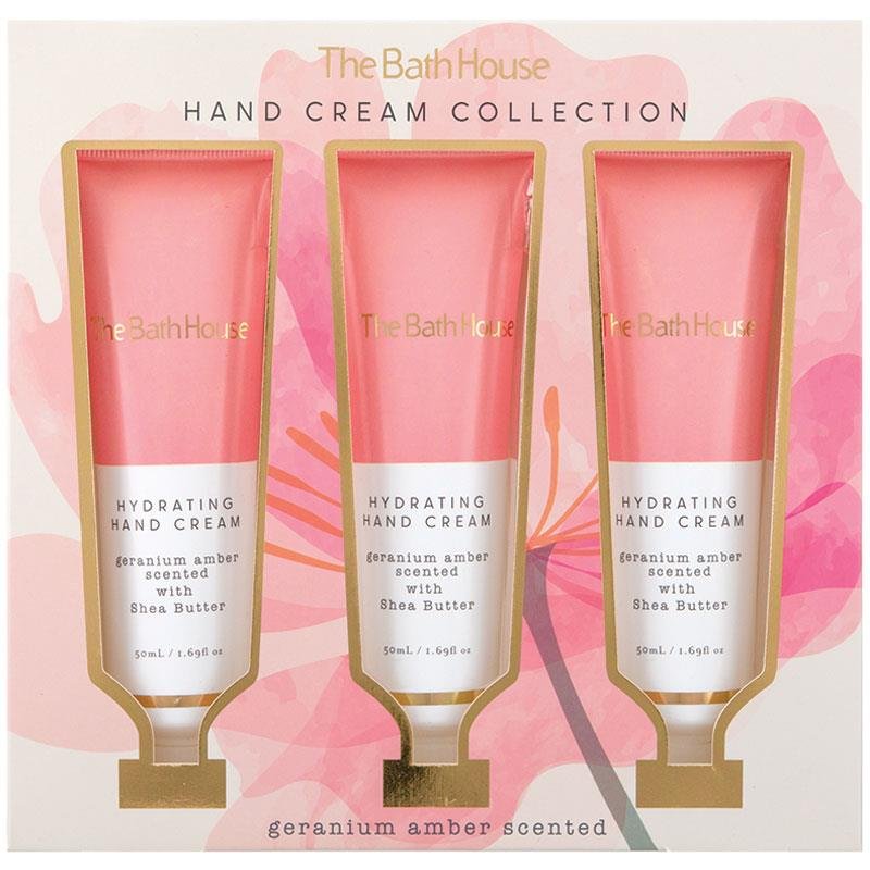 The Bath House Hand Cream Collection Trio Set