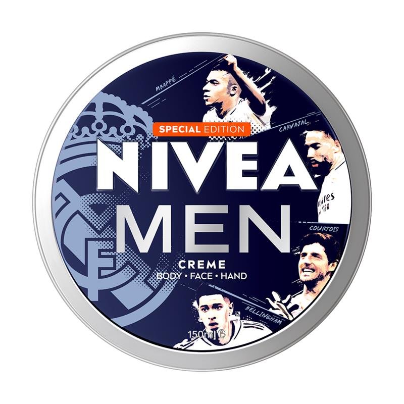 NIVEA MEN Crème Moisturiser Face Body Hands 150ml