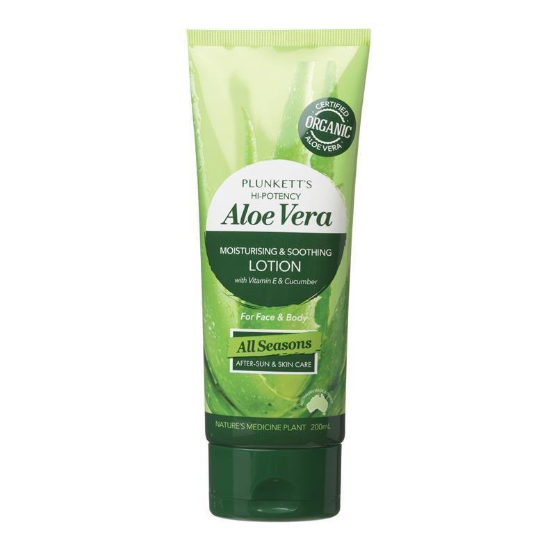 Plunketts Hi-Potency Aloe Vera Soothing & Hydrating Moisturiser 200ml