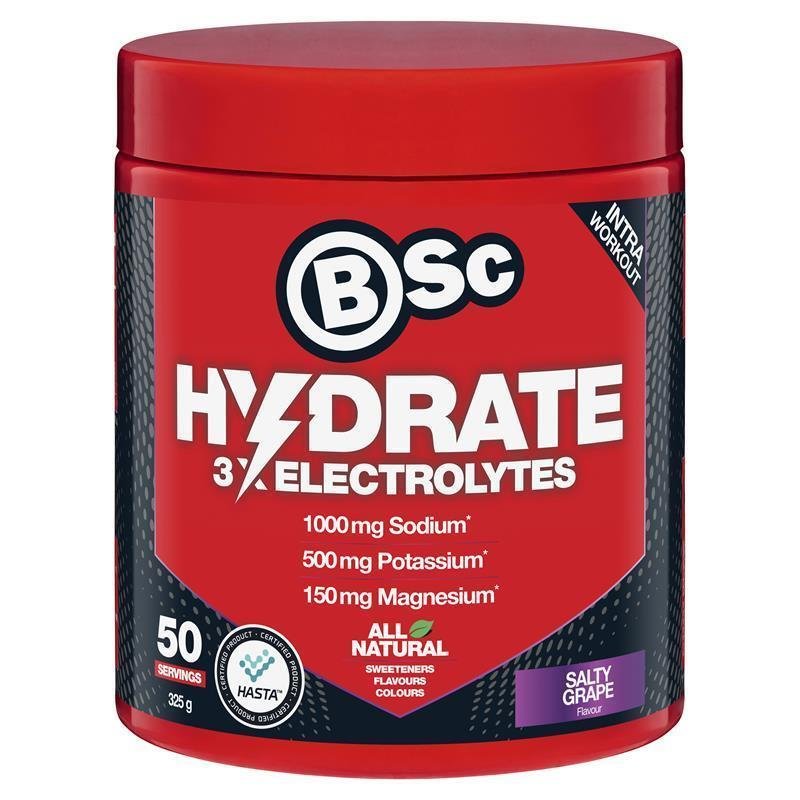 BSc Hydrate Salty Grape 325g