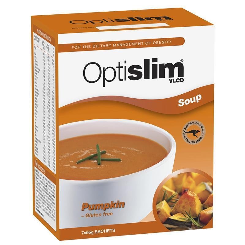 OptiSlim VLCD Soup Pumpkin 7 x 55g