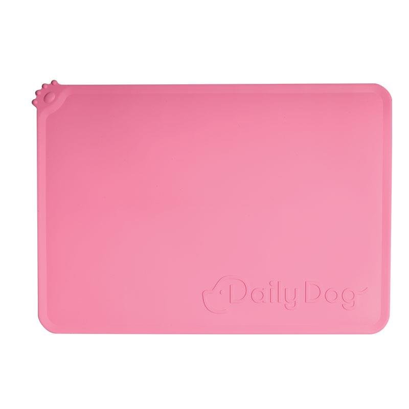 Daily Dog Waterproof Feeding Mat Pink