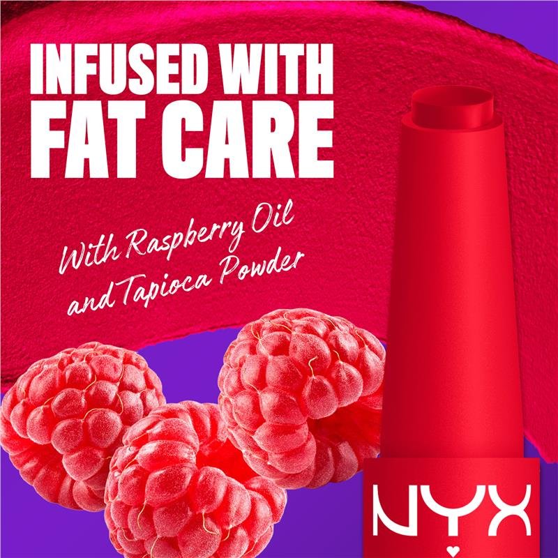 NYX Fat Matte 雾面润唇膏 Fuzzy Flame