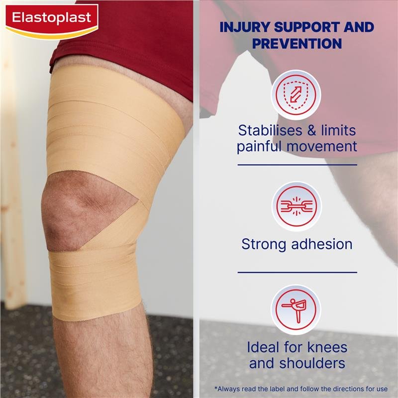 Elastoplast 运动硬性绷带胶带 50mm x 10m