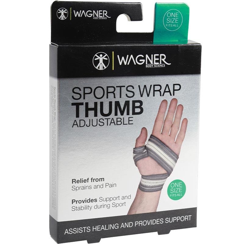 Wagner Body Science 可调节拇指运动绷带 1只