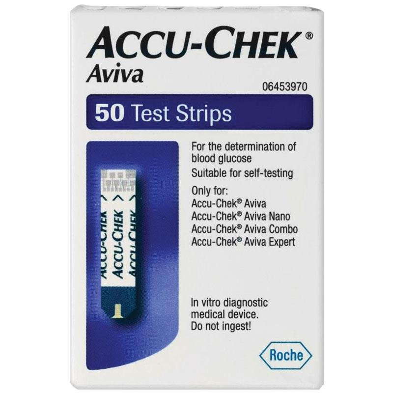 罗氏 Accu-Chek Aviva 血糖试纸 50片