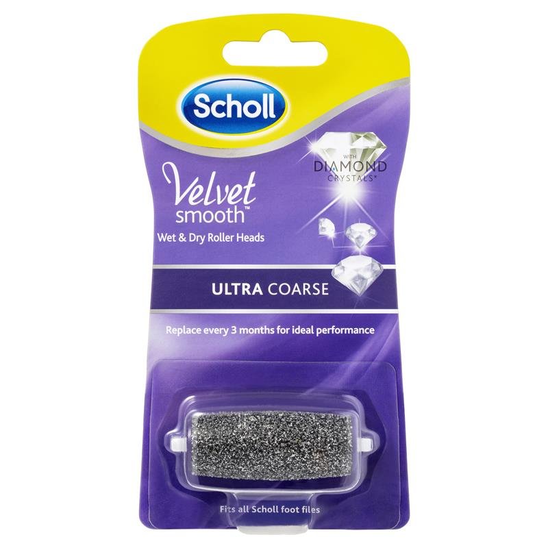Scholl 磨脚器替换砂头 超粗 单片装