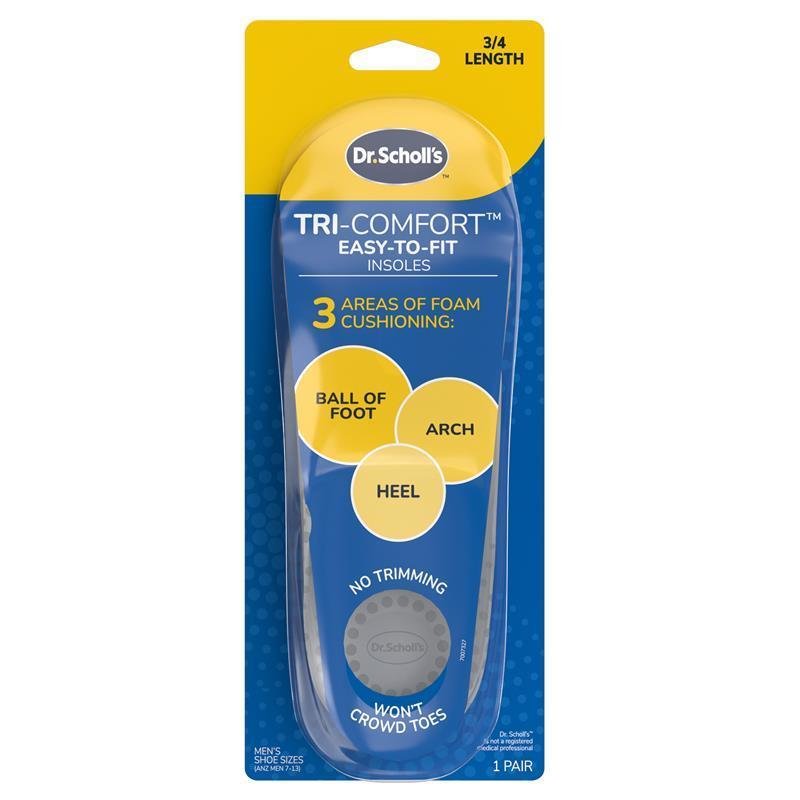 爽健 Dr.Scholls Tri-Comfort 男士鞋垫 1双