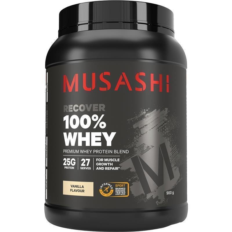武藏 Musashi 100%乳清蛋白粉 香草味 900g