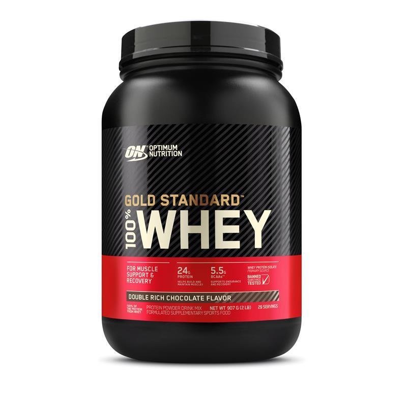 欧普特蒙 Optimum Nutrition 金标乳清蛋白粉 双倍浓郁巧克力 907g
