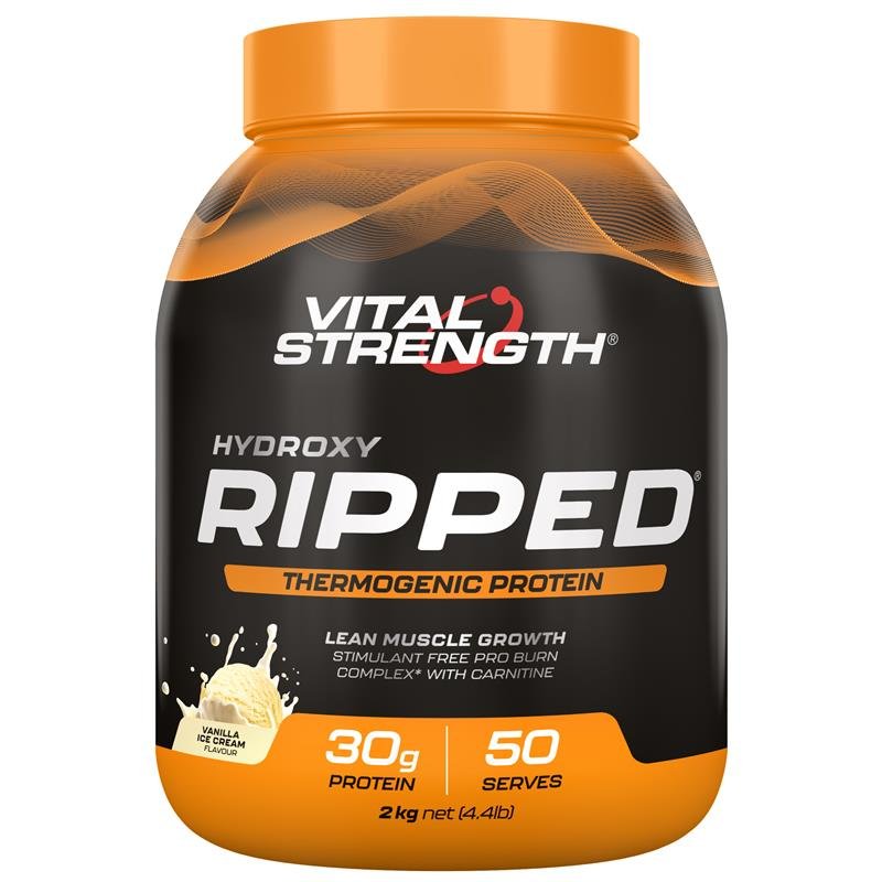 Vital Strength Hydroxy Ripped 塑形蛋白粉 香草味 2kg