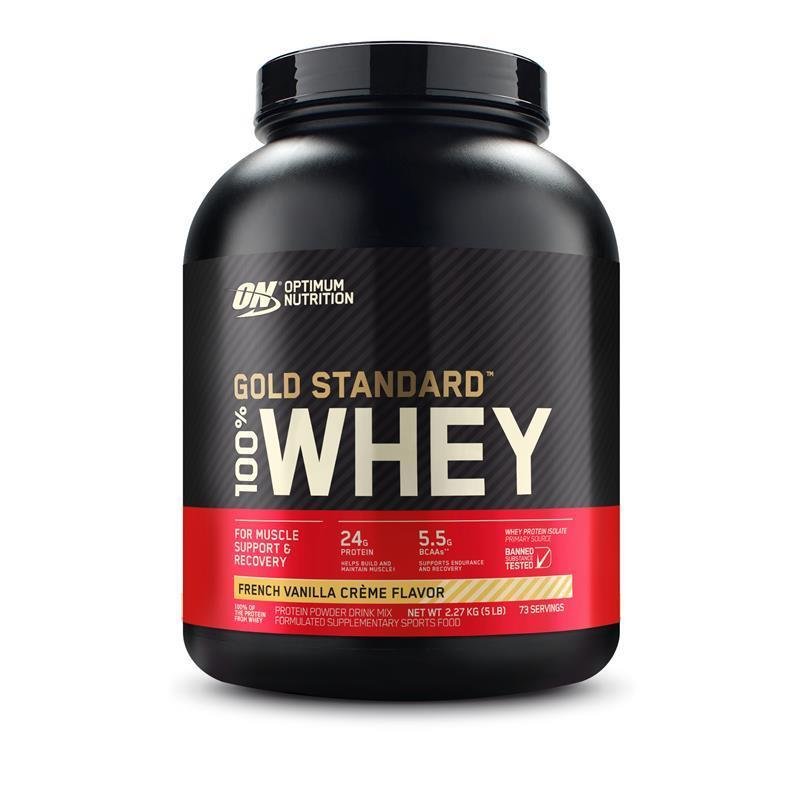 欧普特蒙 Optimum Nutrition 金标乳清蛋白粉 法式香草 2.27kg
