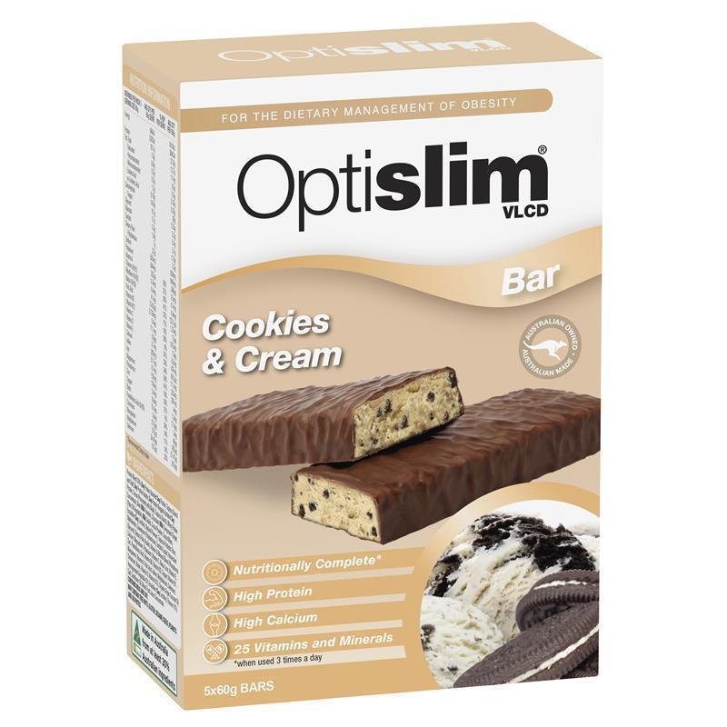 Optislim VLCD 代餐棒 曲奇奶油味 5支装